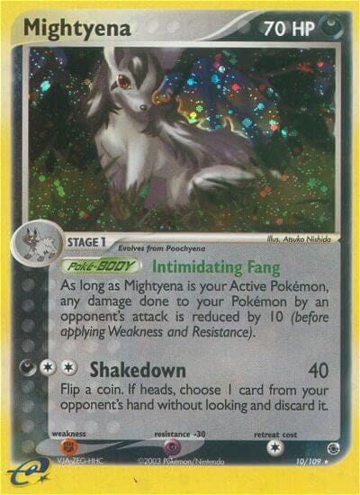 Mightyena (10/109) [EX: Ruby & Sapphire] Pokemon Single Pokémon  | Multizone: Comics And Games