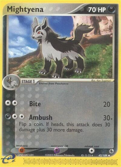 Mightyena (42/109) [EX: Ruby & Sapphire] Pokemon Single Pokémon  | Multizone: Comics And Games
