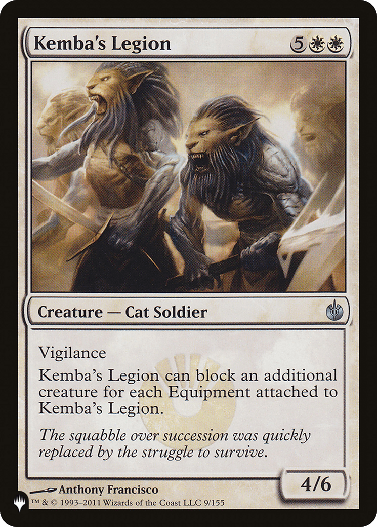 Kemba's Legion [The List] MTG Single Magic: The Gathering  | Multizone: Comics And Games