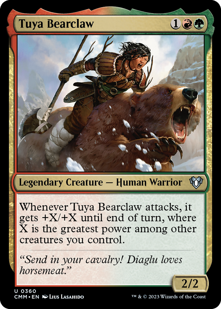 Tuya Bearclaw [Commander Masters] | Multizone: Comics And Games