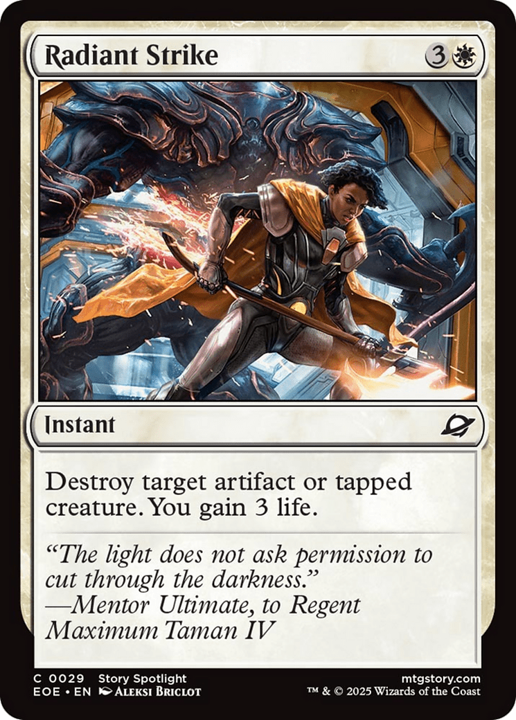 Radiant Strike [Edge of Eternities] MTG Single Magic: The Gathering  | Multizone: Comics And Games