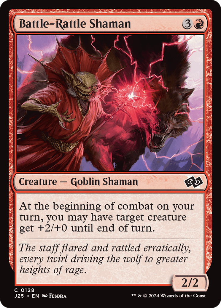 Battle-Rattle Shaman [Foundations Jumpstart] MTG Single Magic: The Gathering  | Multizone: Comics And Games