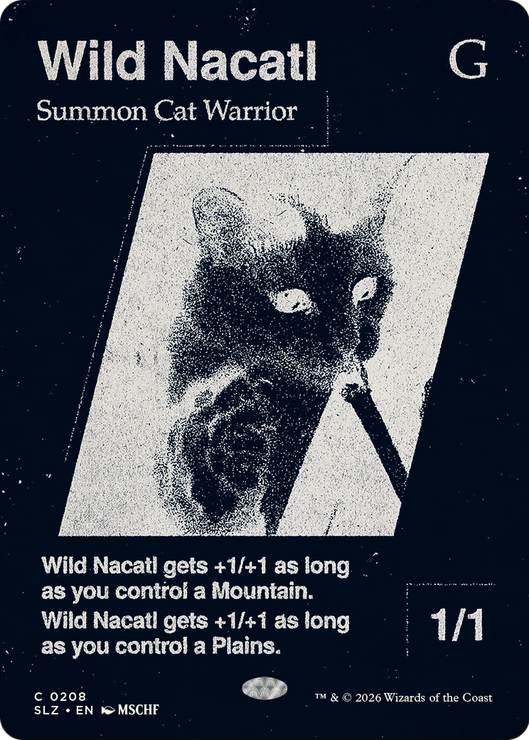 Wild Nacatl (0208) [Secret Lair x MSCHF: The Zeta Set] | Multizone: Comics And Games