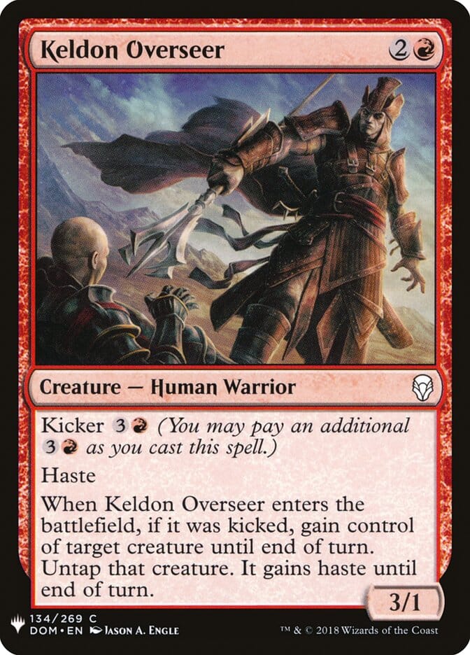 Keldon Overseer [Mystery Booster] MTG Single Magic: The Gathering  | Multizone: Comics And Games