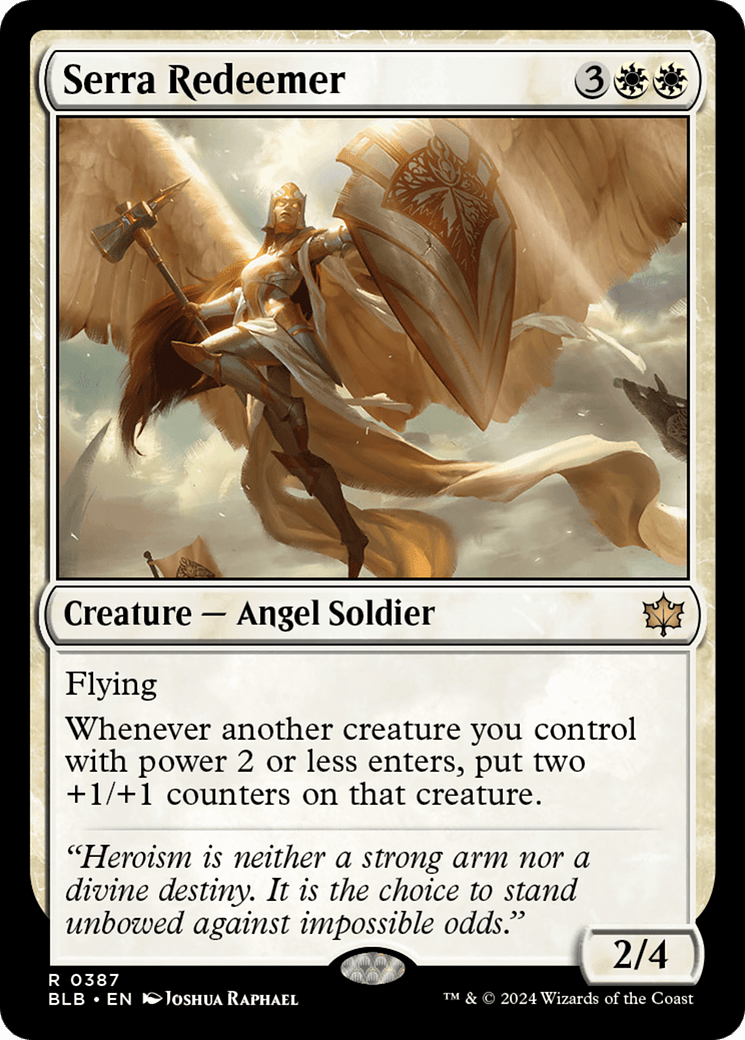 Serra Redeemer [Bloomburrow] MTG Single Magic: The Gathering  | Multizone: Comics And Games