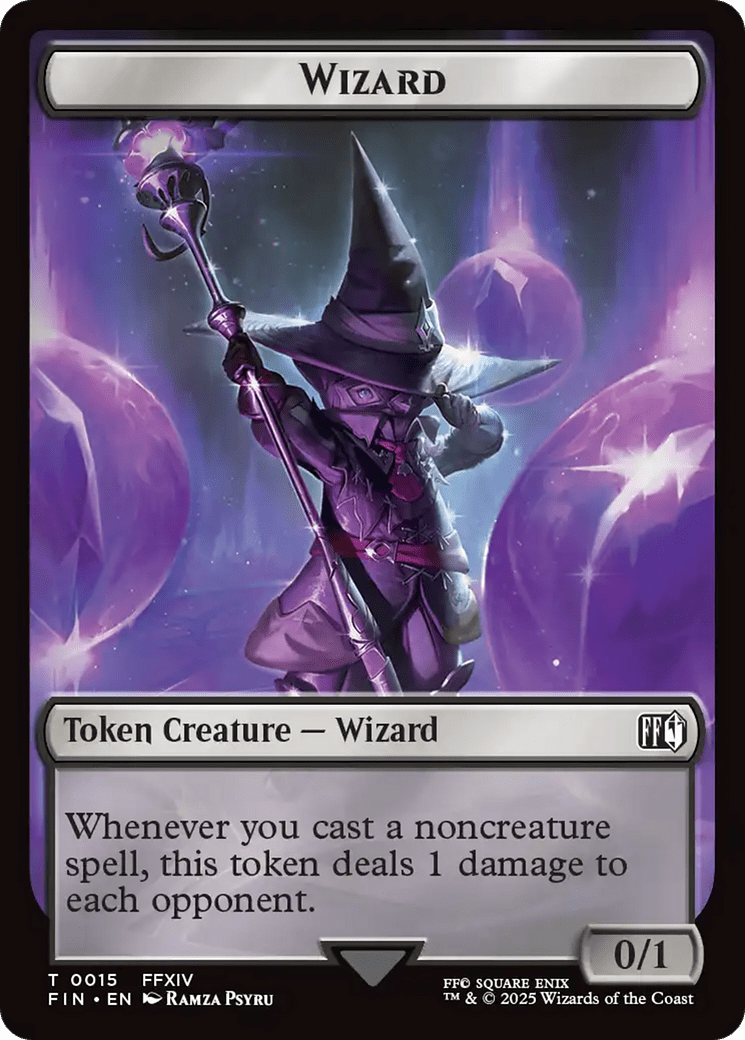 Bird (0017) // Wizard (0015) Double-Sided Token [FINAL FANTASY Tokens] MTG Single Magic: The Gathering  | Multizone: Comics And Games