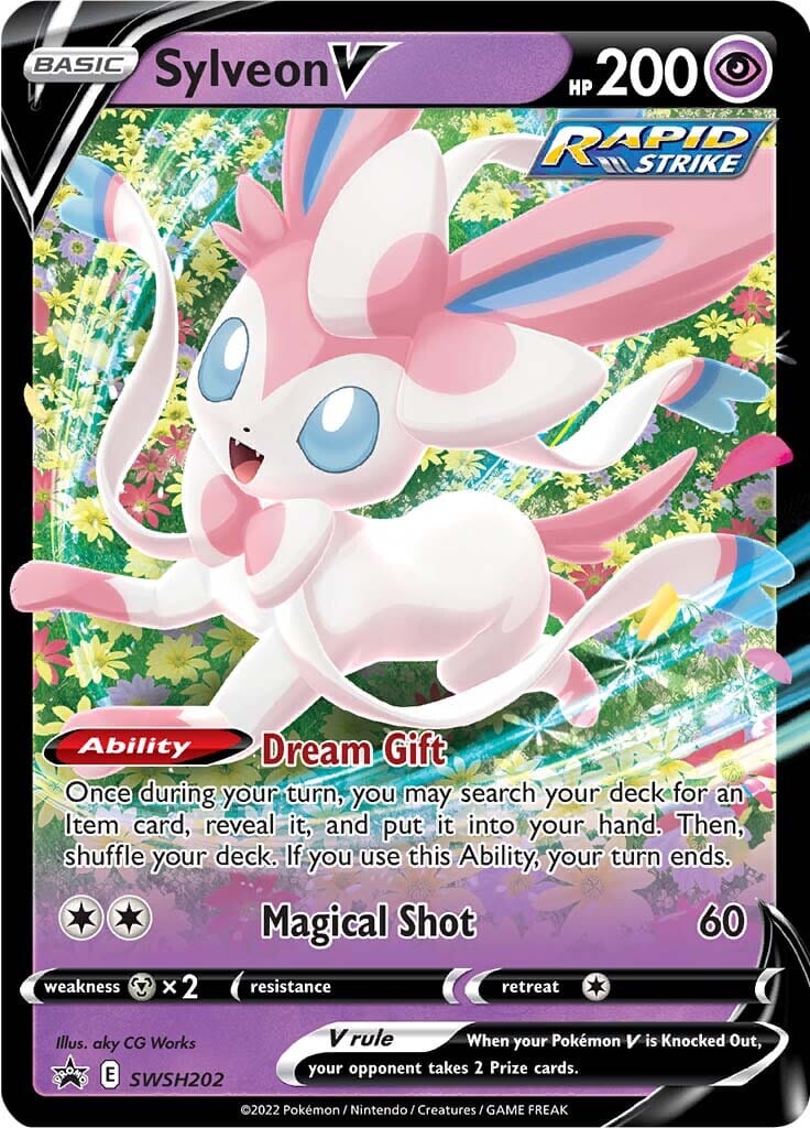 Sylveon V (SWSH202) [Sword & Shield: Black Star Promos] Pokemon Single Pokémon  | Multizone: Comics And Games