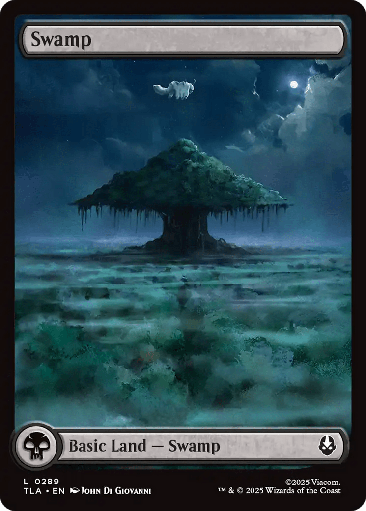Swamp (0289) [Avatar: The Last Airbender] MTG Single Magic: The Gathering  | Multizone: Comics And Games