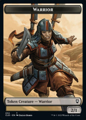 Warrior // Inkling Double-Sided Token [Commander Legends: Battle for Baldur's Gate Tokens] MTG Single Magic: The Gathering  | Multizone: Comics And Games