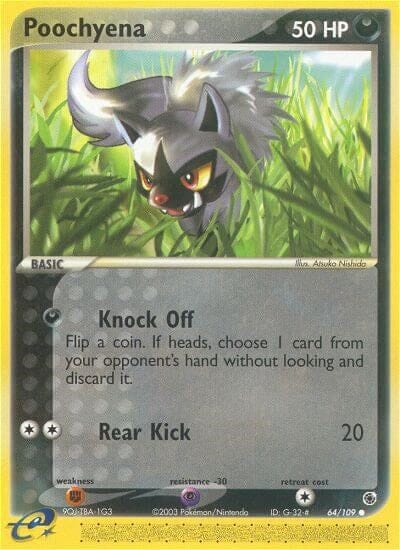 Poochyena (64/109) [EX: Ruby & Sapphire] Pokemon Single Pokémon  | Multizone: Comics And Games
