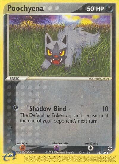 Poochyena (65/109) [EX: Ruby & Sapphire] Pokemon Single Pokémon  | Multizone: Comics And Games