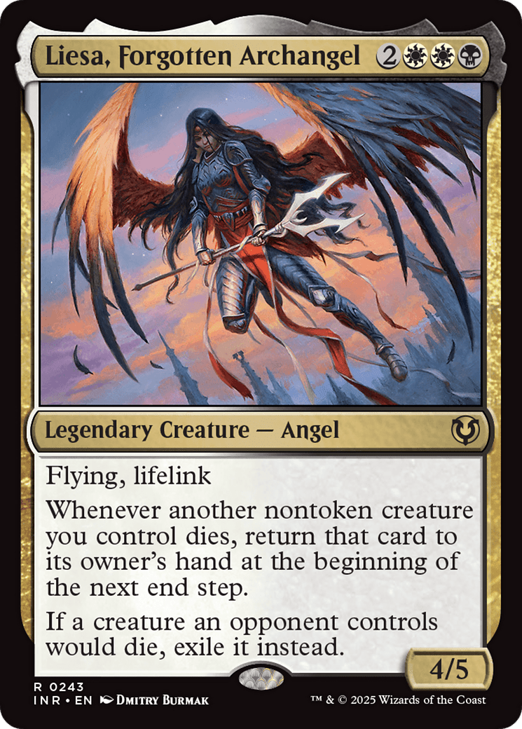 Liesa, Forgotten Archangel [Innistrad Remastered] MTG Single Magic: The Gathering  | Multizone: Comics And Games
