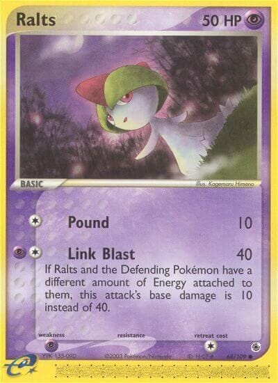 Ralts (68/109) [EX: Ruby & Sapphire] Pokemon Single Pokémon  | Multizone: Comics And Games