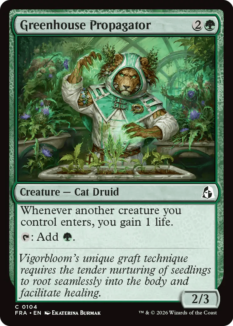 Greenhouse Propagator [Reality Fracture] MTG Single Magic: The Gathering  | Multizone: Comics And Games