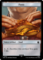 Soldier // Food (0027) Double-Sided Token [Doctor Who Tokens] MTG Single Magic: The Gathering  | Multizone: Comics And Games