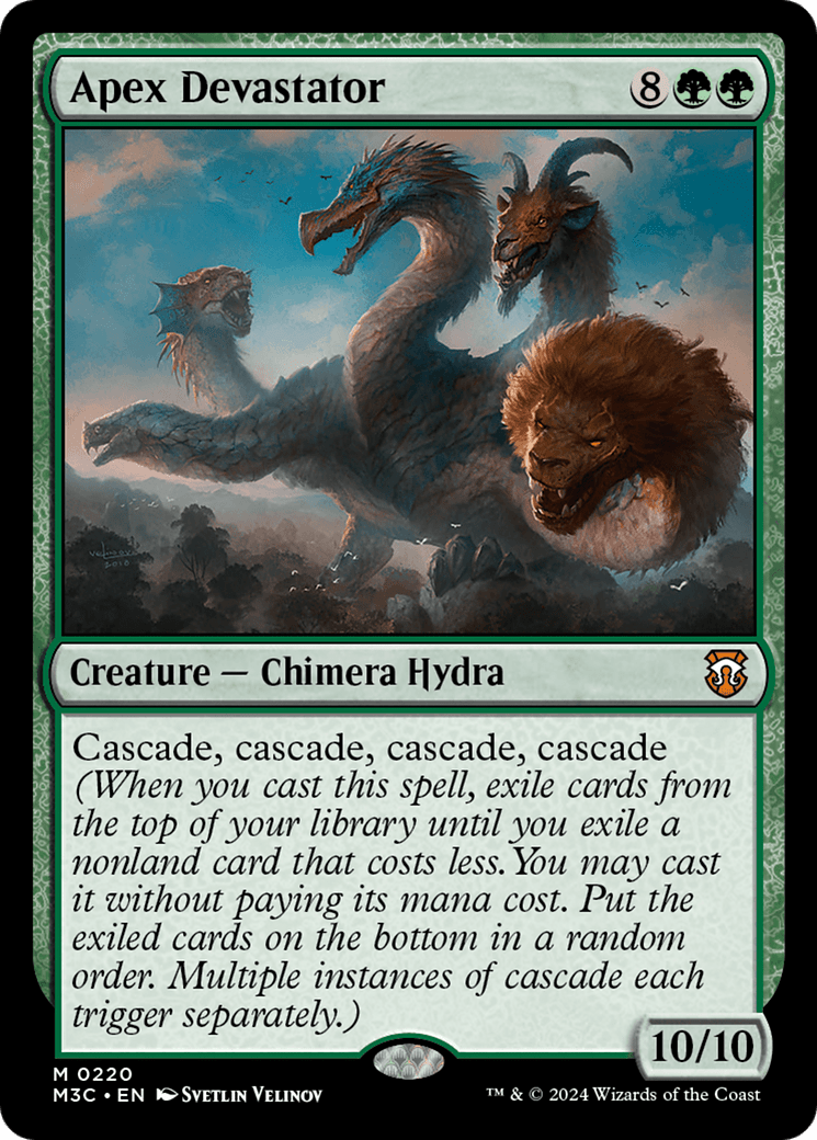 Apex Devastator [Modern Horizons 3 Commander] MTG Single Magic: The Gathering  | Multizone: Comics And Games