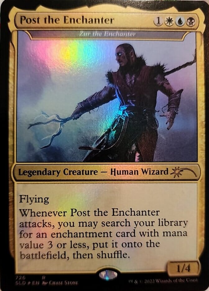 Zur the Enchanter - Post the Enchanter [Secret Lair Drop Promos] MTG Single Magic: The Gathering  | Multizone: Comics And Games