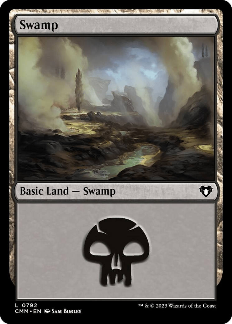 Swamp (792) [Commander Masters] MTG Single Magic: The Gathering  | Multizone: Comics And Games