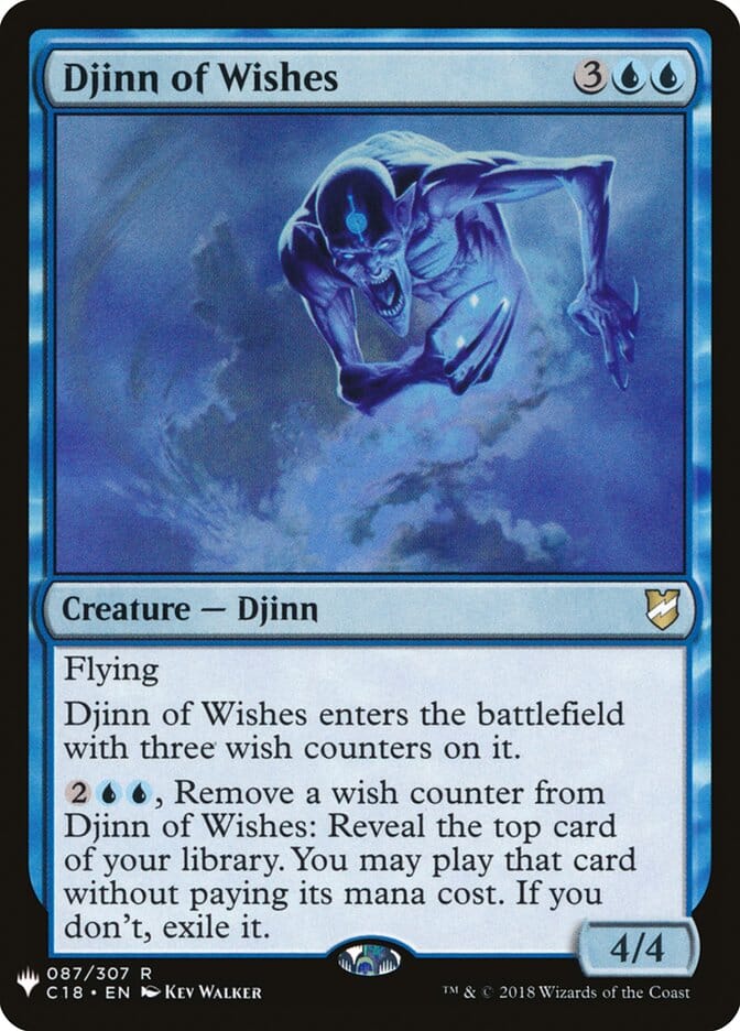 Djinn of Wishes [Mystery Booster] MTG Single Magic: The Gathering  | Multizone: Comics And Games