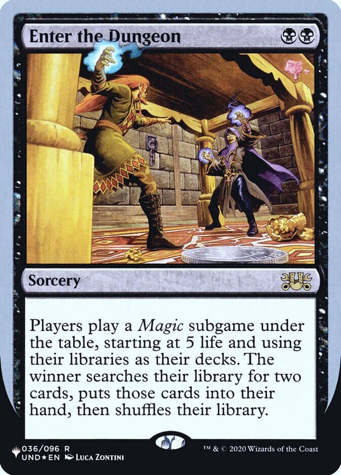 Enter the Dungeon (Unfinity Foil Edition) [The List] MTG Single Magic: The Gathering  | Multizone: Comics And Games