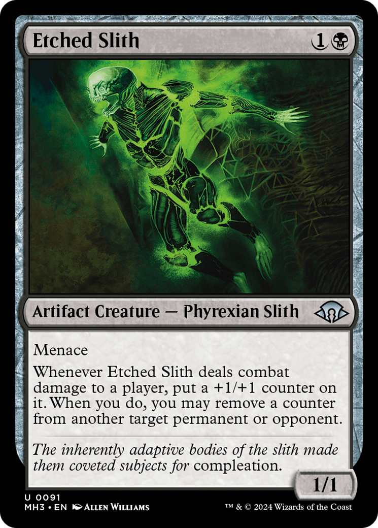 Etched Slith [Modern Horizons 3] MTG Single Magic: The Gathering  | Multizone: Comics And Games