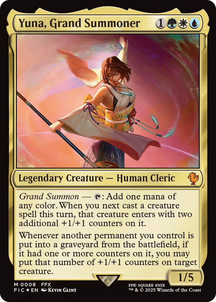 Yuna's Whistle (Surge Foil) [FINAL FANTASY Commander] MTG Single Magic: The Gathering  | Multizone: Comics And Games