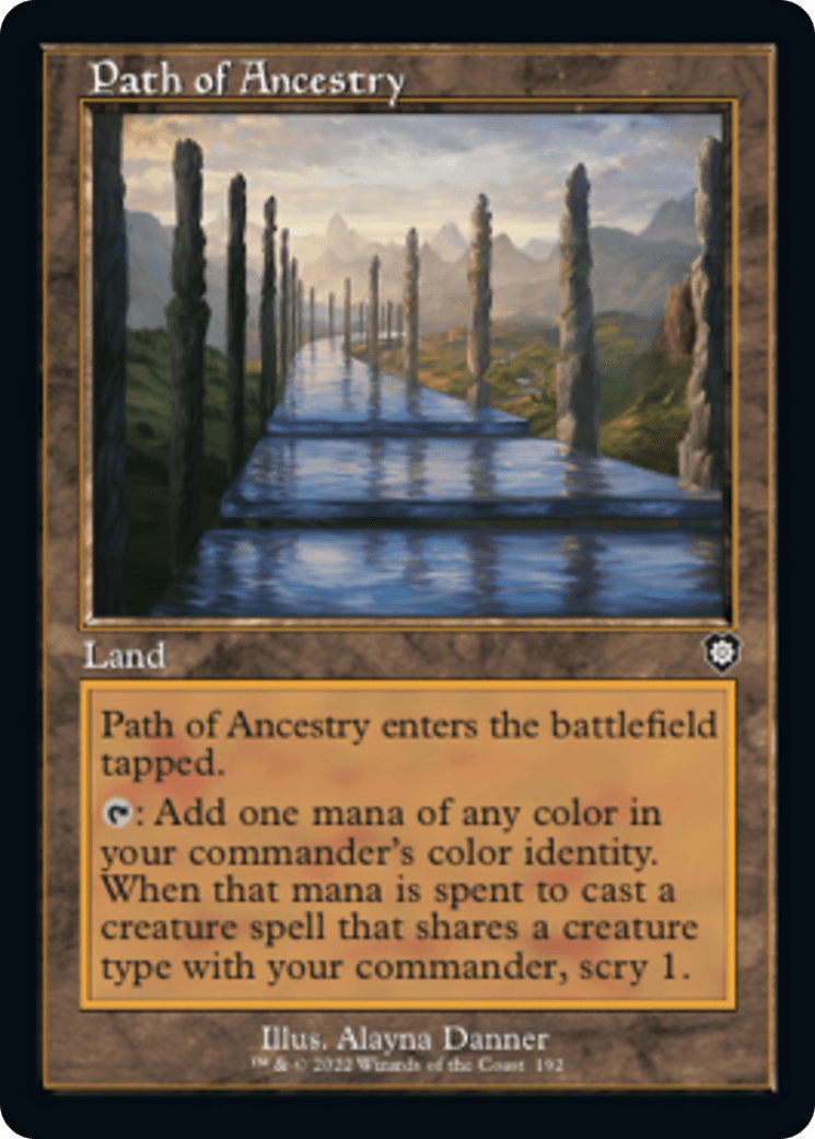 Path of Ancestry [The Brothers' War Commander] MTG Single Magic: The Gathering  | Multizone: Comics And Games
