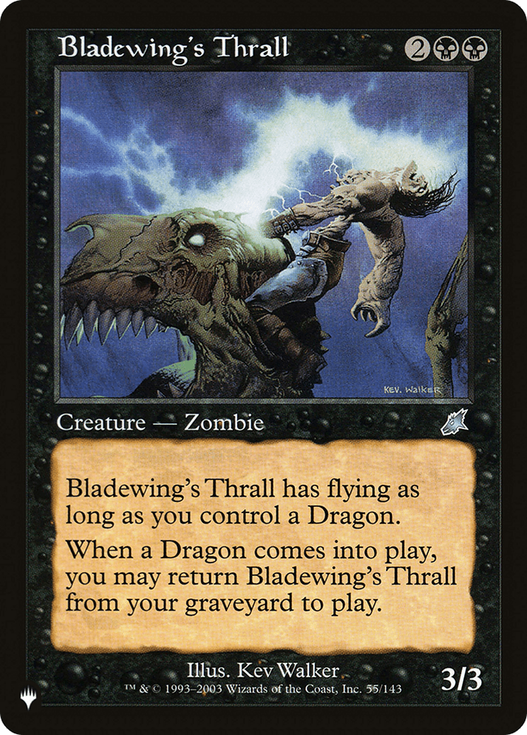 Bladewing's Thrall [The List] MTG Single Magic: The Gathering  | Multizone: Comics And Games