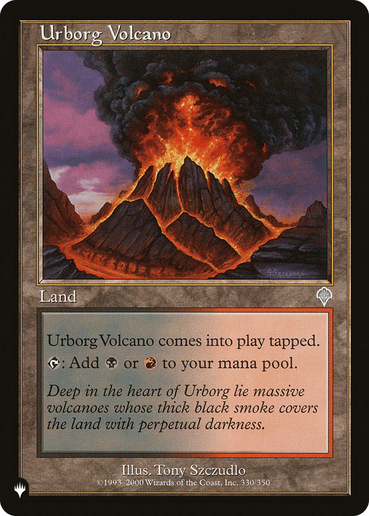 Urborg Volcano [The List] MTG Single Magic: The Gathering  | Multizone: Comics And Games