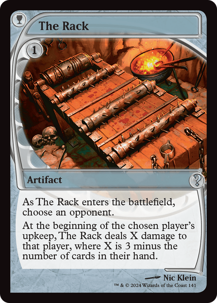 The Rack (Future Sight) [Mystery Booster 2] MTG Single Magic: The Gathering  | Multizone: Comics And Games