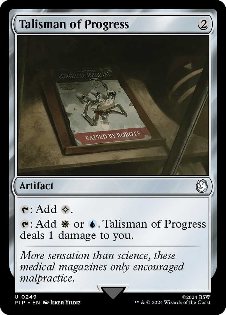 Talisman of Progress [Fallout] MTG Single Magic: The Gathering  | Multizone: Comics And Games