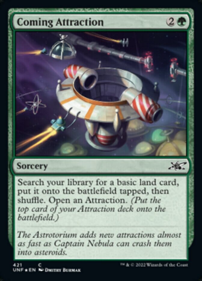 Coming Attraction (Galaxy Foil) [Unfinity] MTG Single Magic: The Gathering  | Multizone: Comics And Games