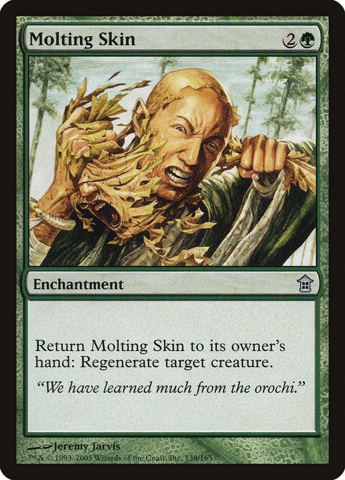 Molting Skin [Saviors of Kamigawa] MTG Single Magic: The Gathering  | Multizone: Comics And Games