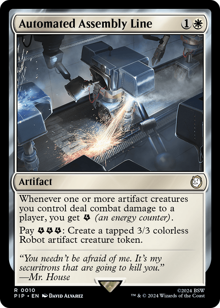 Automated Assembly Line [Fallout] MTG Single Magic: The Gathering  | Multizone: Comics And Games