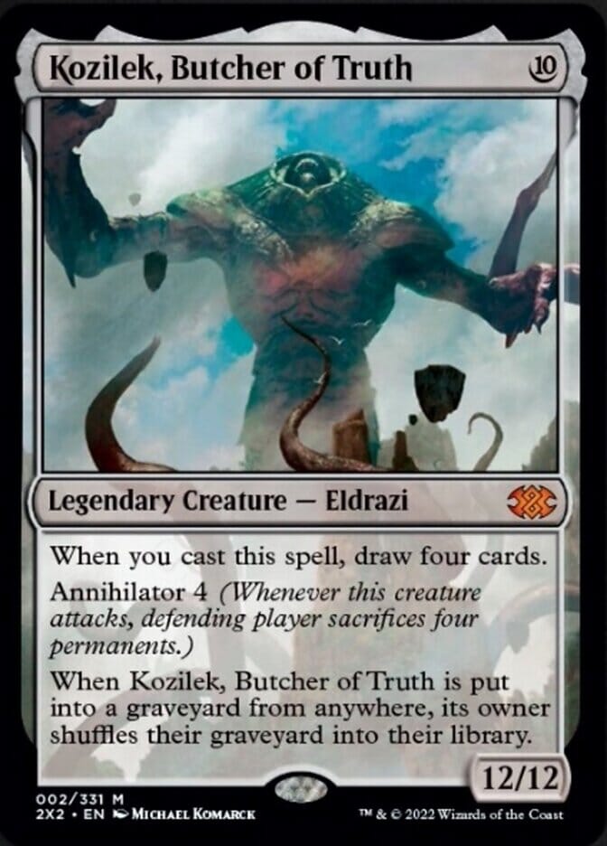 Kozilek, Butcher of Truth [Double Masters 2022] MTG Single Magic: The Gathering  | Multizone: Comics And Games