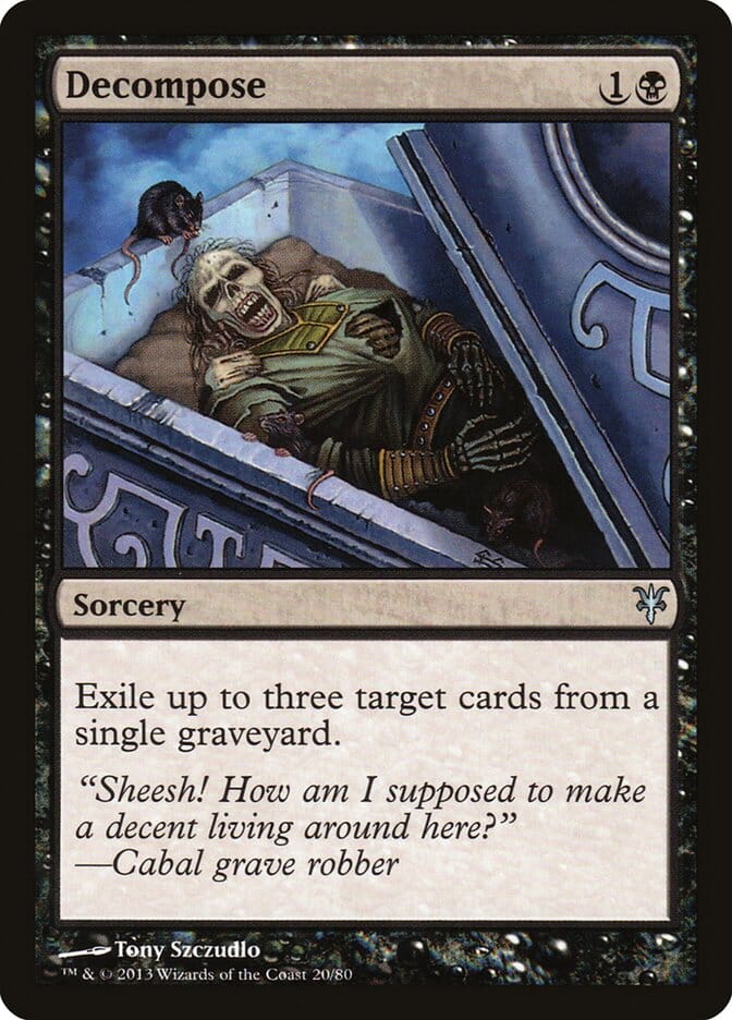 Decompose [Duel Decks: Sorin vs. Tibalt] MTG Single Magic: The Gathering  | Multizone: Comics And Games