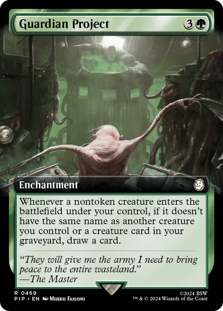 Guardian Project (Extended Art) [Fallout] MTG Single Magic: The Gathering  | Multizone: Comics And Games