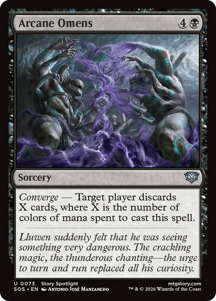 Arcane Omens [Secrets of Strixhaven] MTG Single Magic: The Gathering  | Multizone: Comics And Games