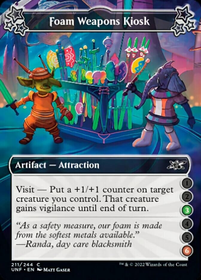 Foam Weapons Kiosk (3-6) [Unfinity] MTG Single Magic: The Gathering  | Multizone: Comics And Games