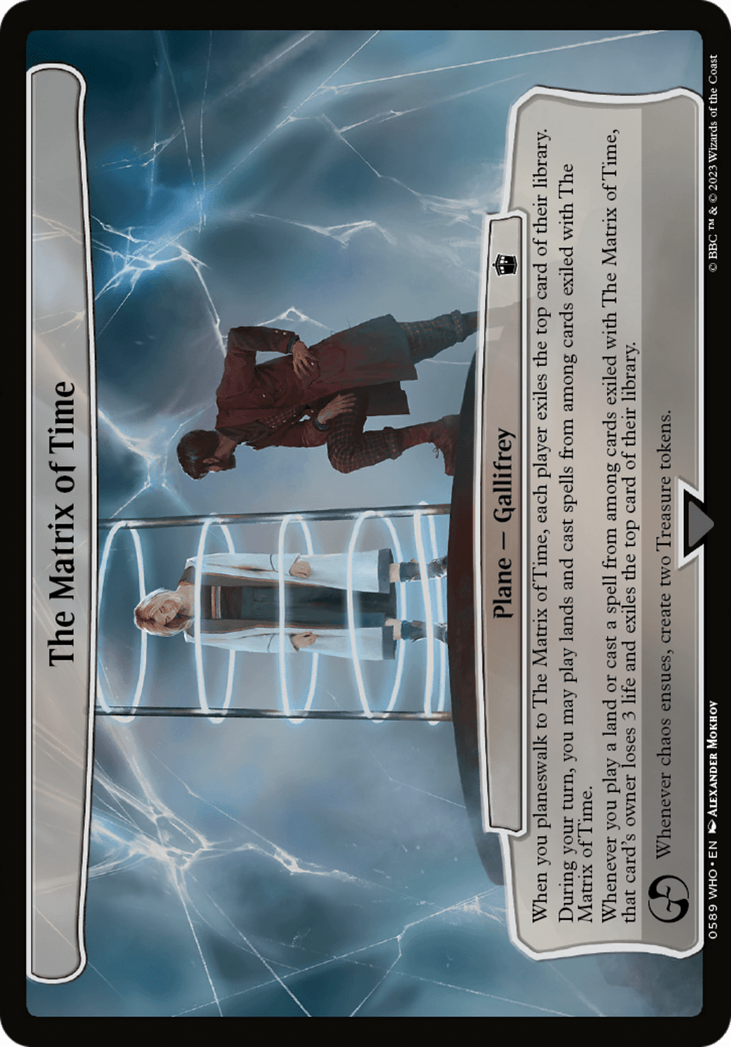 The Matrix of Time [Doctor Who] MTG Single Magic: The Gathering  | Multizone: Comics And Games