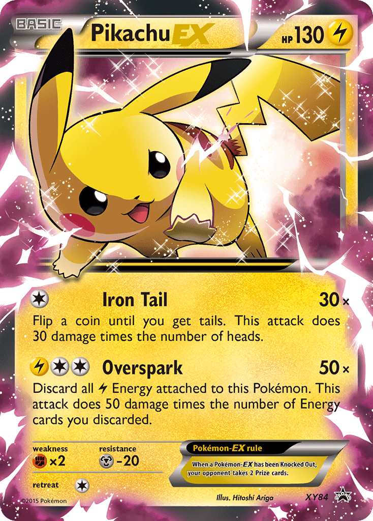 Pikachu EX (XY84) [XY: Black Star Promos] Pokemon Single Pokémon  | Multizone: Comics And Games