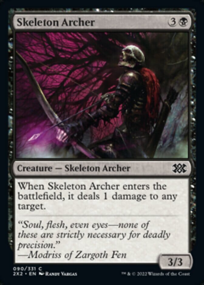 Skeleton Archer [Double Masters 2022] MTG Single Magic: The Gathering  | Multizone: Comics And Games