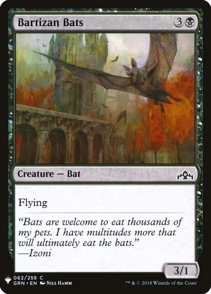 Bartizan Bats [Mystery Booster] MTG Single Magic: The Gathering  | Multizone: Comics And Games