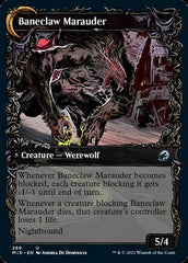 Baneblade Scoundrel // Baneclaw Marauder (Showcase Equinox) [Innistrad: Midnight Hunt] MTG Single Magic: The Gathering  | Multizone: Comics And Games