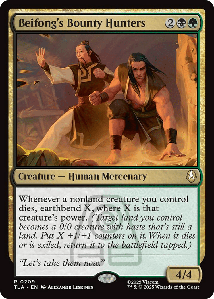 Beifong's Bounty Hunters [Avatar: The Last Airbender] MTG Single Magic: The Gathering  | Multizone: Comics And Games