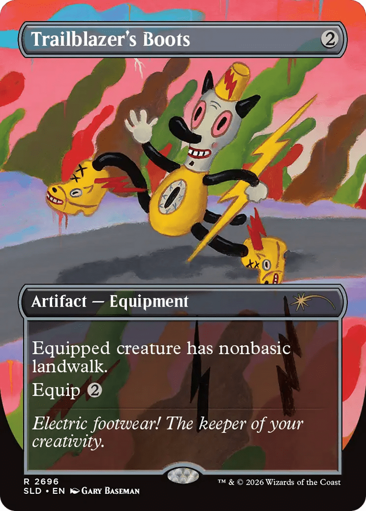 Trailblazer's Boots [Secret Lair Drop Series] MTG Single Magic: The Gathering  | Multizone: Comics And Games