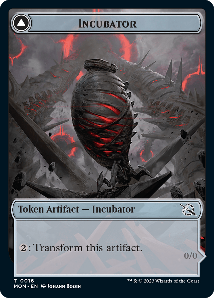 Incubator // Phyrexian (16) Double-Sided Token [March of the Machine Tokens] MTG Single Magic: The Gathering  | Multizone: Comics And Games