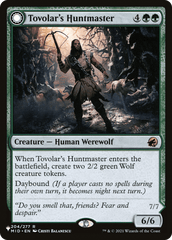 Tovolar's Huntmaster // Tovolar's Packleader [Secret Lair: From Cute to Brute] MTG Single Magic: The Gathering  | Multizone: Comics And Games