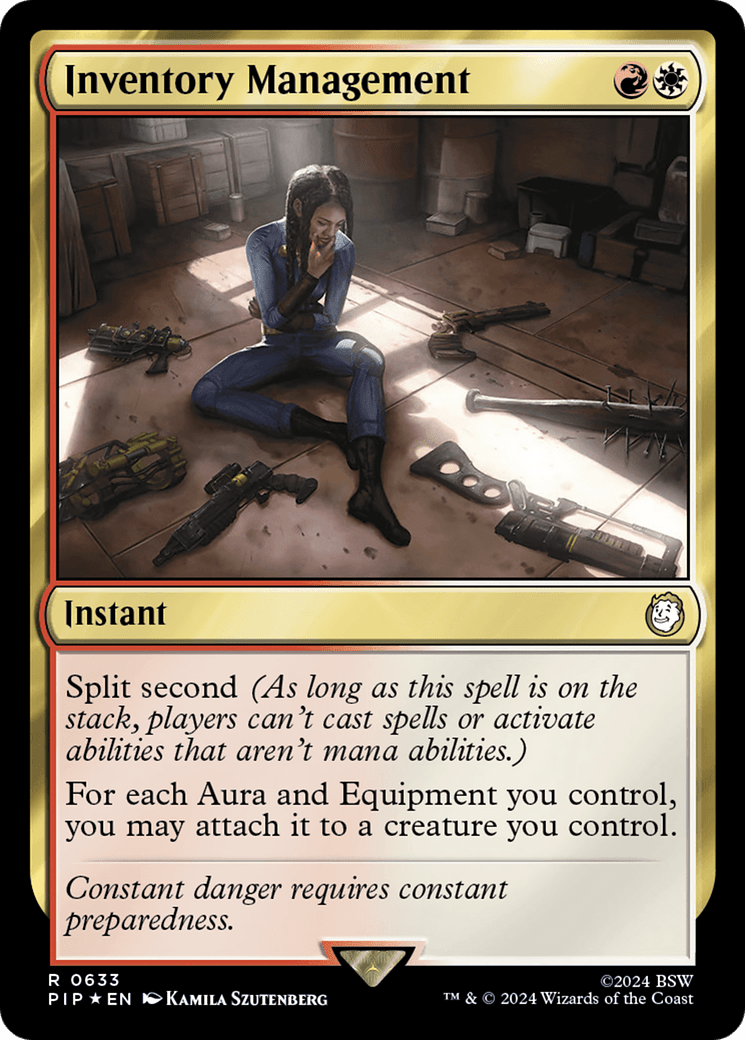 Inventory Management (Surge Foil) [Fallout] MTG Single Magic: The Gathering  | Multizone: Comics And Games