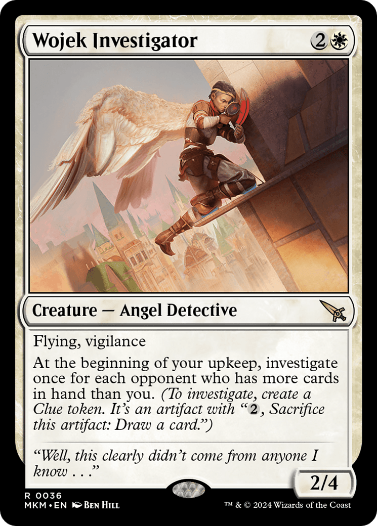 Wojek Investigator (Red) [Murders at Karlov Manor] MTG Single Magic: The Gathering  | Multizone: Comics And Games